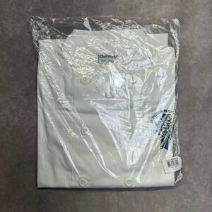 Chef Works Le Cordon Bleu Chef Coat Jacket White Small Double Breasted NIP